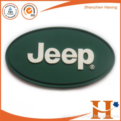 Factory price! custom high quality rubber patches,rubber logo patches,rubber patch logo